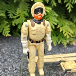 Vintage 1983 Hasbro GI Joe Snow Job V.1 ARAH Action Figure 100% Complete