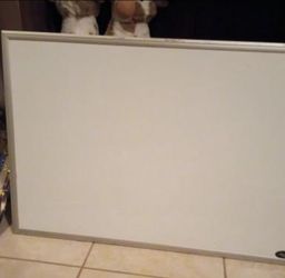 Large Whiteboard with Aluminum Frame