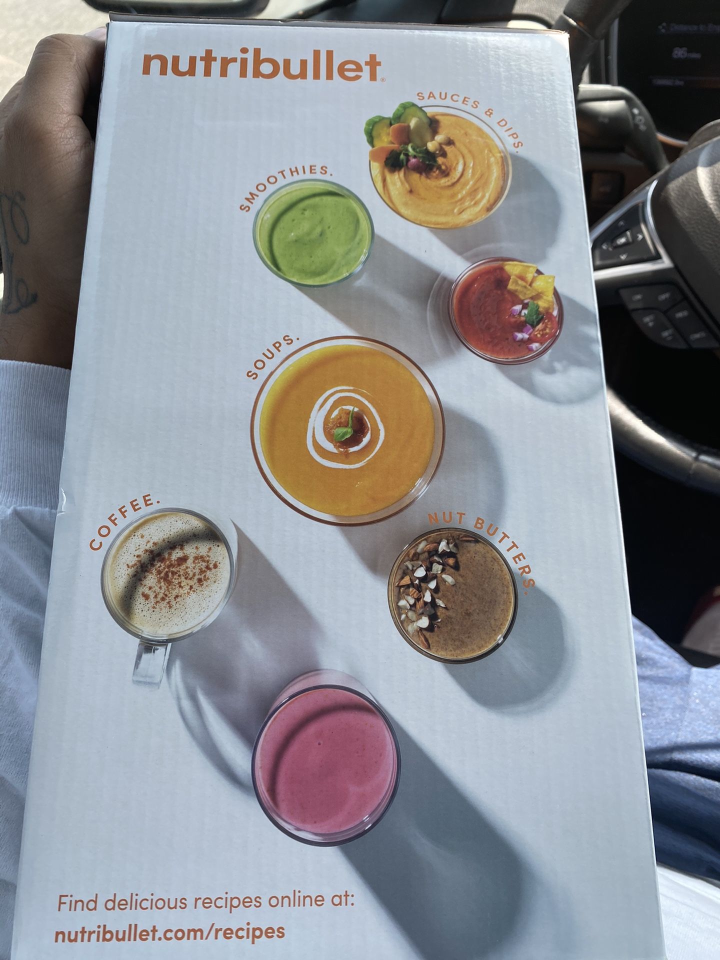 Nutribullet Select Blender with Versatile controls, Orange, 1000