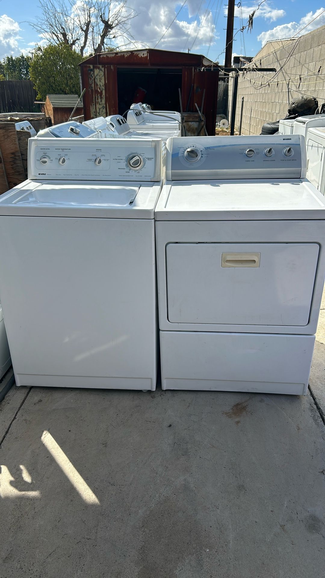 Kenmore Washer And Gas Dryer Heavy Duty