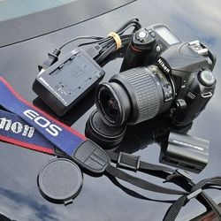 Nikon D50 Whole Set Up