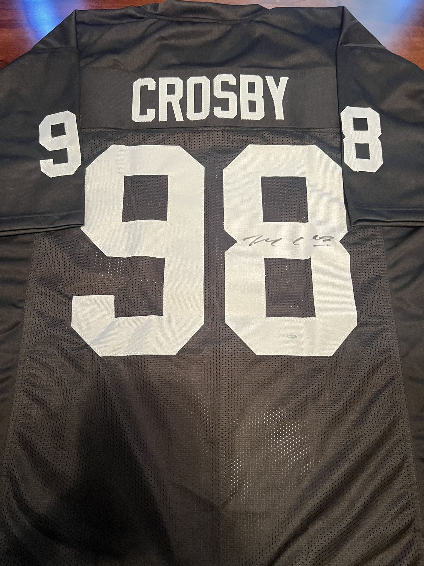 Maxx, Crosby Of The Las Vegas Raiders Signed Jersey