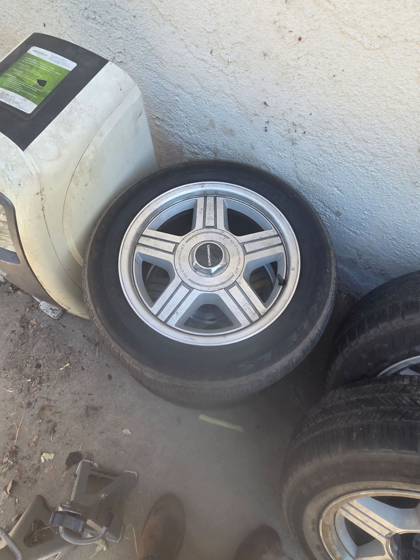 Camaro z28 or rs rims and tires