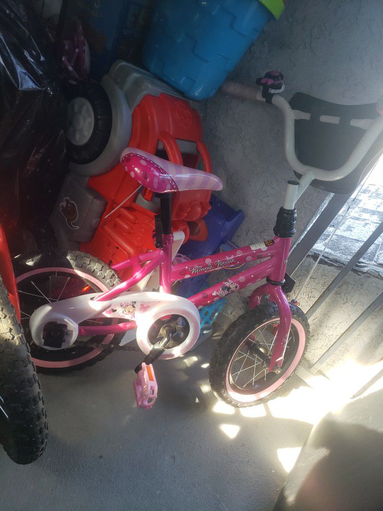 Toddler Toys And Bicycle. Msg For Details 