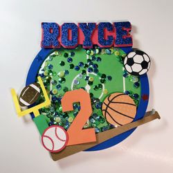 Sport Cake Topper