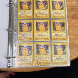 Base Set Pokemon Card Lot (198 Cards) All Near Mint! 1999 Vintage
