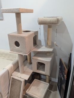 Cat tree house -7 level for free