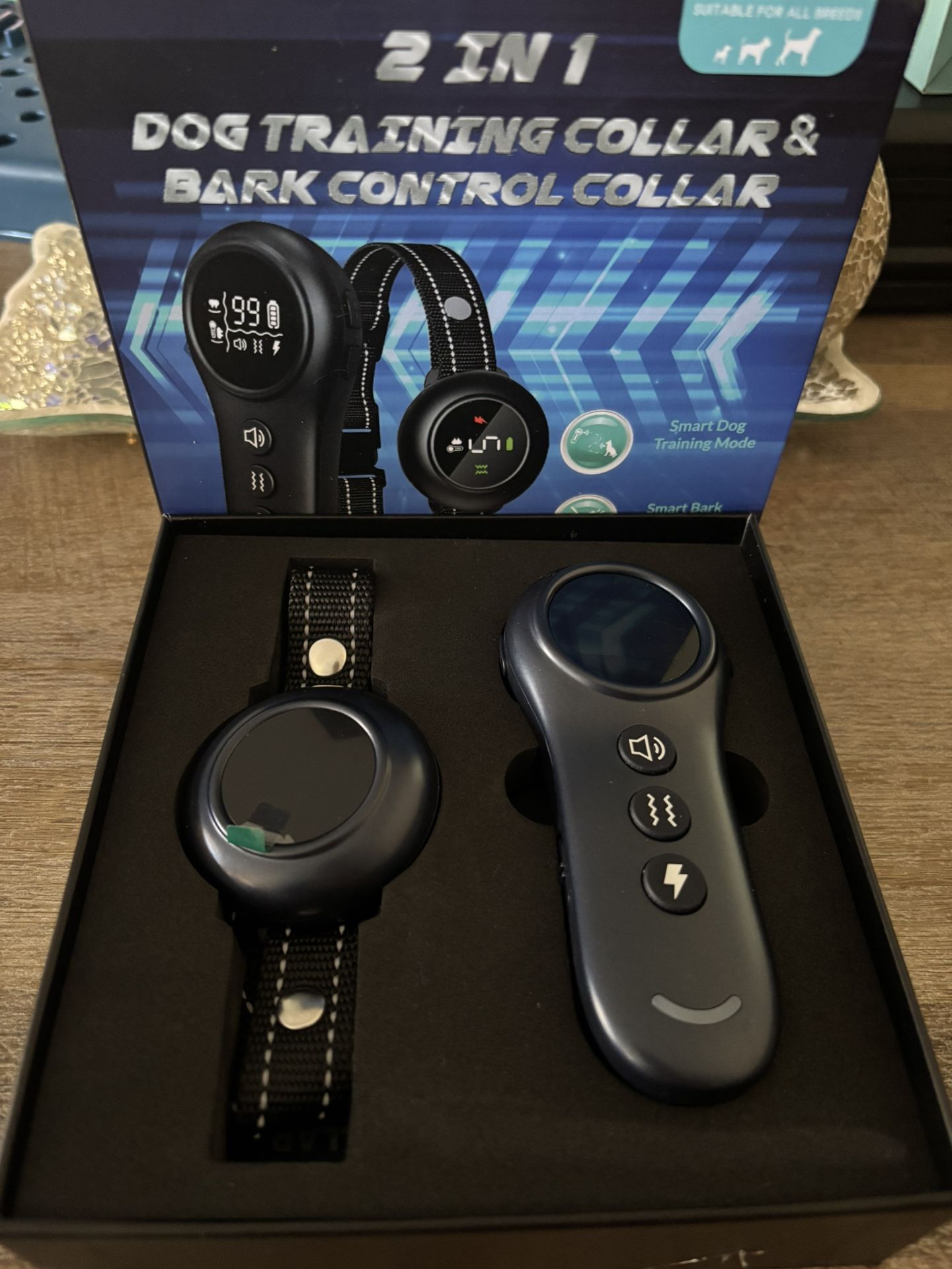2 in 1 Dog Training & Bark Collar