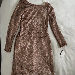 Gold Women’s Dress