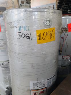 GE 50gl water heater