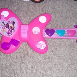 Minnie Mouse Guitar Toy 