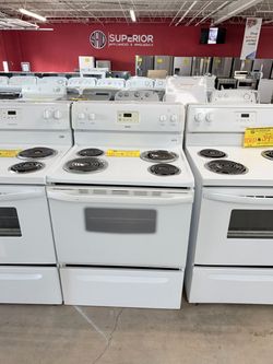 Kenmore White Electric Coil Range