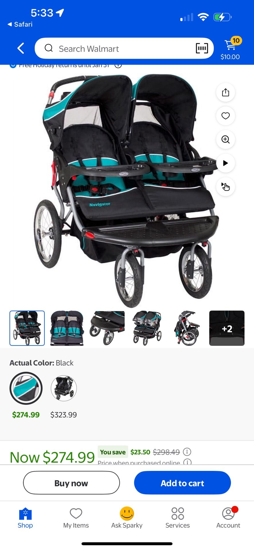 Double Stroller- Navigator
