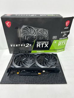 MSI GeForce RTX 3060 Ti VENTUS 2X OC 8GB GDDR6 - Graphics Card, TESTED 