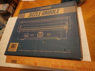 N. Peoria New Blue Diamond Sizzle Griddle – Nonstick Electric Griddle (Brand New In Box)