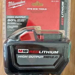 Milwaukee M18 12amp 