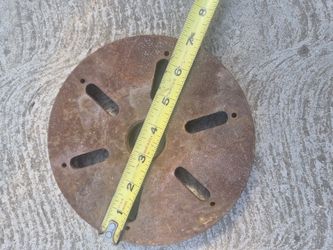 Faceplate Tool Face Plate Wood Metal Lathe Tooling Shop Garage
