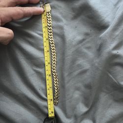 Gold Cuban Bracelet 