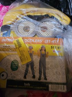 Minions  infants & toddlers 3T_ 4T