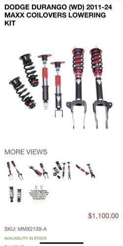 (Open Box) For Jeep Grand Cherokee (WK2) 2011-21 Godspeed MAXX Lowering Coilovers Lowering Kit (Air-to-Coil conversion)