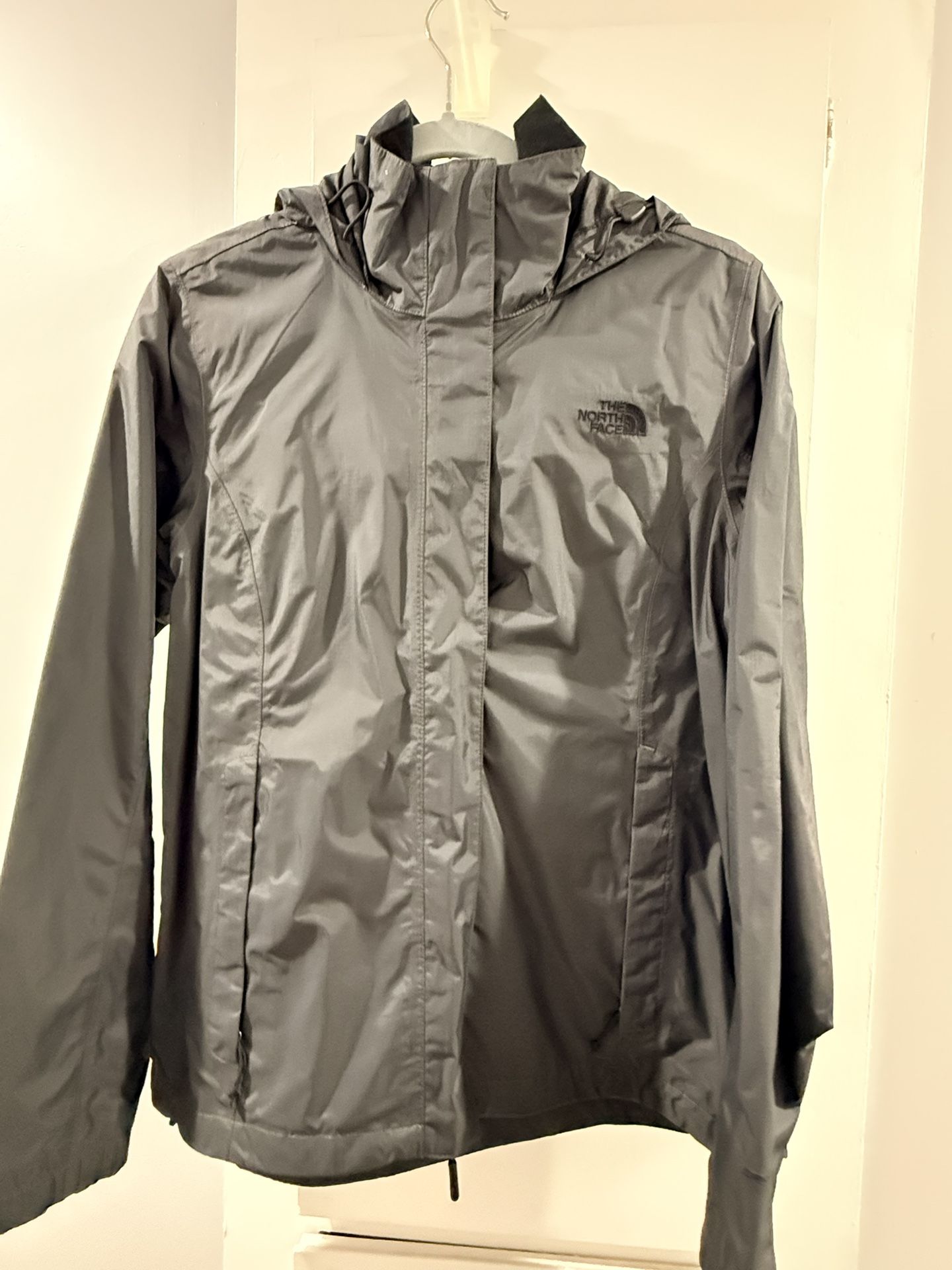 Women’s Black North Face Rain Jacket 