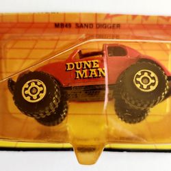 Matchbox 1983 Sand Digger (Dune Man) 1:64 Diecast Car Buggy VW New Card Altered