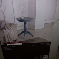 Blue Accent Table