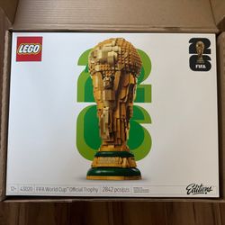 LEGO Editions FIFA World Cup Official Trophy Building Set 2842 Pieces Minifigure Included 43020