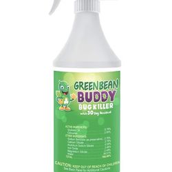 Greenbean Buddy Bug Killer 32 oz Bottle Safe Natural $56 on Amazon