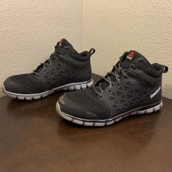 Reebok Athletic Shoe High Top Alloy Toe RB4141 Men's Size 11M