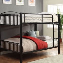Full/Full Bunk Bed  Mattress Not Included