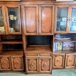 Beautiful 3-piece china cabinet for sale