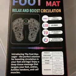 EMS Foot Massager Mat * NEW*