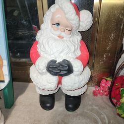Handmade Ceramic Santa