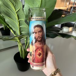 Sacred Heart Of Jesus Candle 