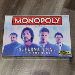 *BRAND NEW, NEVER OPEN, SEALED* MONOPOLY SUPERNATURAL COLLECTOR'S EDITION *RARE FIND*