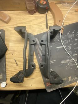 Corvette Oem Z51 Abutment Brackets. 