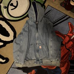Levi’s Hooded Denim Jacket SIZE 3XL