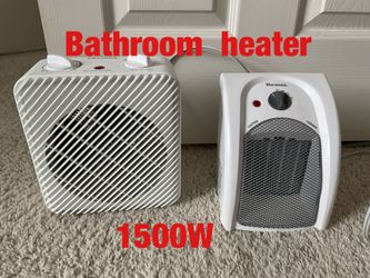 Bathroom  heater 1500W  -  $15  each