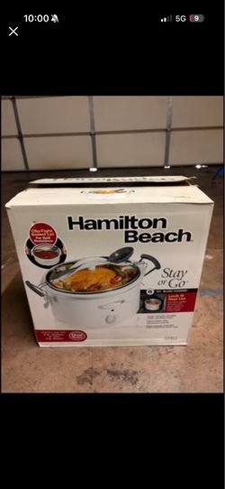 The Hamilton Beach Stay or Go 6-Quart Slow Cooker