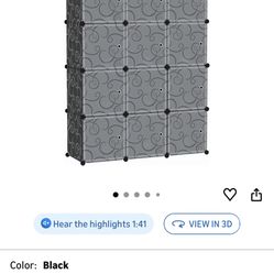 Plastic Cubby Organizer 