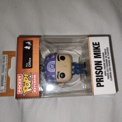 Prison Mike Funko Pop Keychain The Office
