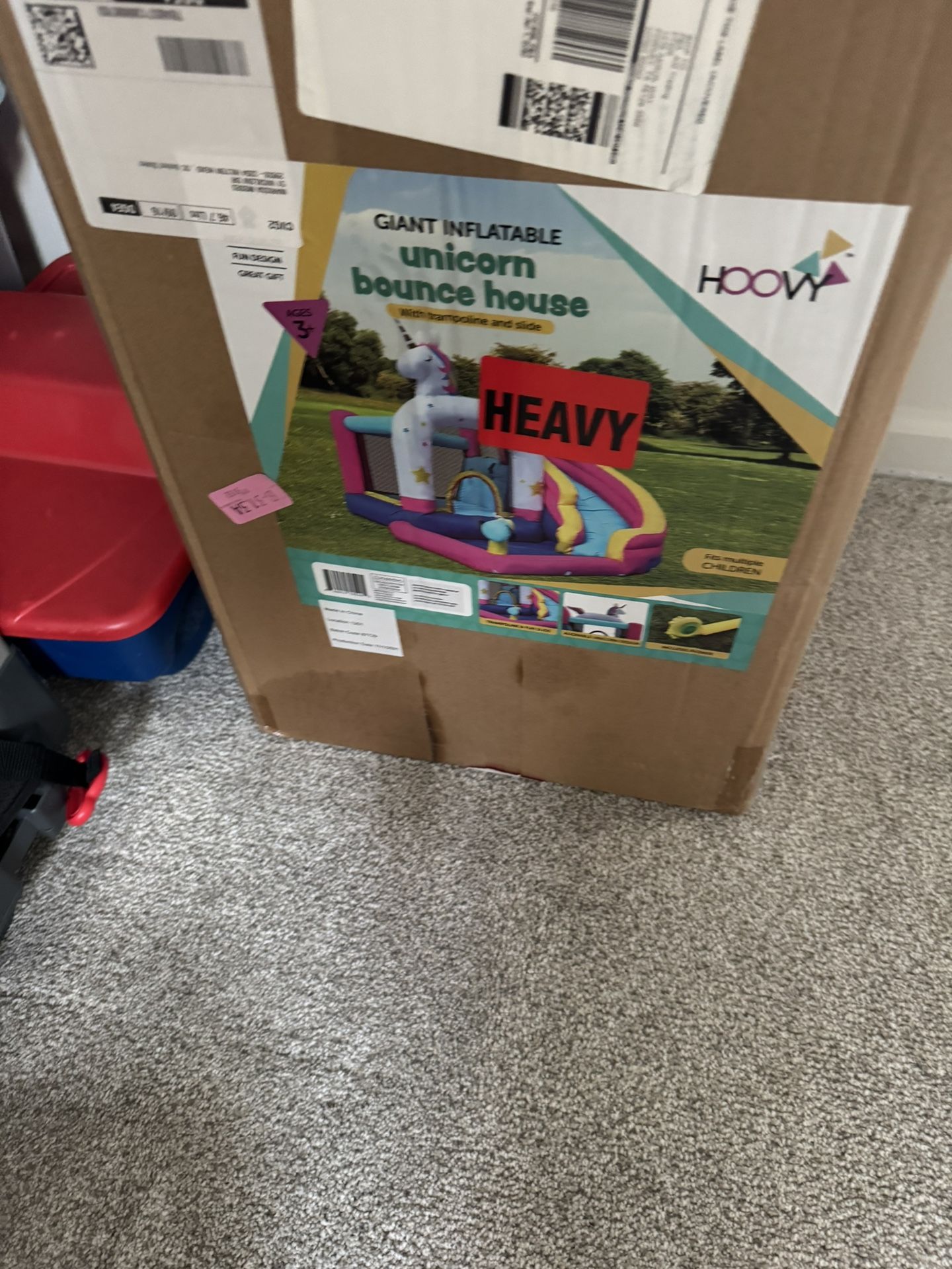 Huge Unicorn Bounce House/Slide/Trampoline NEVER USED