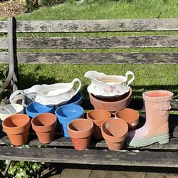 14 Pots & Planters $10 for all