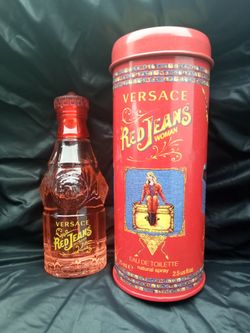 Versace Red Jeans Eau De Toilette Natural Spray