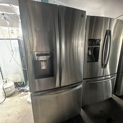 Kenmore French Door Apt Size 33” Stainless Steel Fridge 