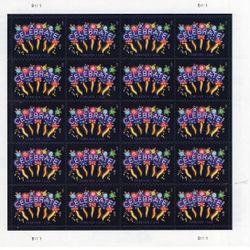 1000 Neon Celebrate 2011 Self-Adhesive Forever Stamp