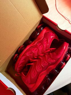 Nike Air VaporMax Plus Red Sneakers