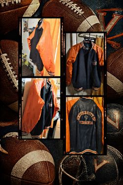 University of Virginia Leather Varsity Jacket