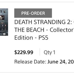 Death stranding 2: On The Beach - Collector’s Edition - PS5